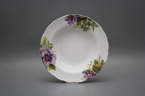 Deep plate 23cm Ofelia Pansy CBB