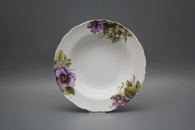 Deep plate 23cm Ofelia Pansy CBB č.1