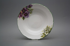 Deep plate 23cm Ofelia Pansy DZL