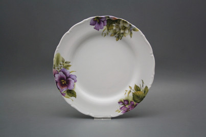 Flat plate 25cm Ofelia Pansy CBB č.1