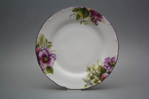 Flat plate 25cm Ofelia Pansy CFL