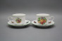 Tea cup 0,18l with saucer Ofelia Fruits ZL č.3