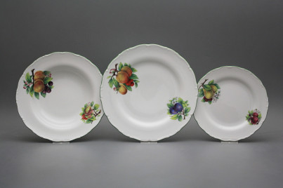 Plate set Ofelia Fruits 24-piece DZL č.1