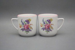 Mug Petka 0,4l Bouquet with irisies RL