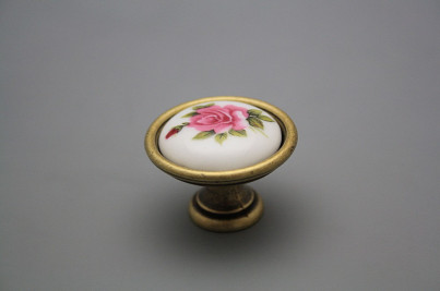 Rustic knobs 35mm Elizabeth rose Pink č.1