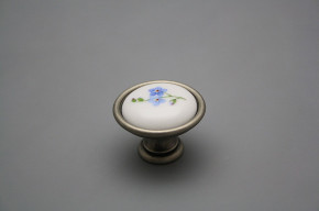 Rustic knobs 35mm Forget-me-not Sprays FV