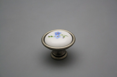 Rustic knobs 35mm Forget-me-not Sprays FV č.1