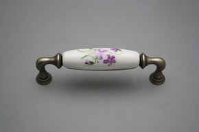 Rustic handles 128mm Violets FV