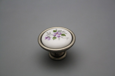 Rustic knobs 40mm Scatter Violets FV č.1