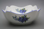 Deep salad dish square 24cm Rokoko Forget-me-not EAL č.2