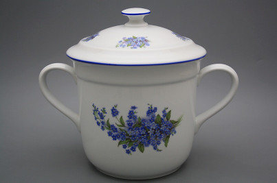 Mug with 2 handles and lid Forget-me-not AL č.1