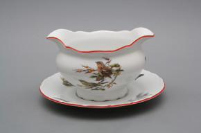 Sauceboat 0,4l with saucer Ofelia Birds CL