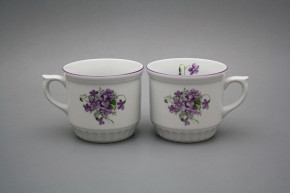 Peasant mug 0,42l Violets FL