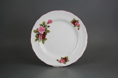 Flat plate 25cm Ofelia Elizabeth rose CRL č.1