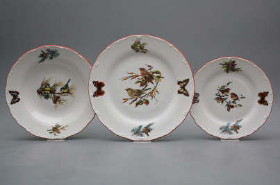 Plate set Ofelia Birds 12-piece GCL č.1