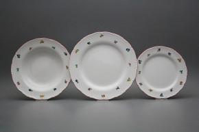 Plate set Ofelia Sprays 12-piece ACL