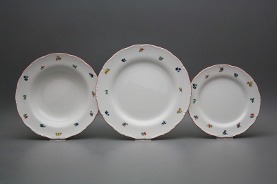 Plate set Ofelia Sprays 18-piece ACL č.1