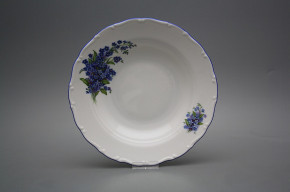 Deep plate 23cm Ofelia Forget-me-not DAL