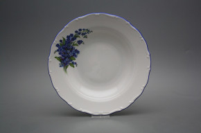 Deep plate 23cm Ofelia Forget-me-not HAL