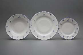 Plate set Ofelia Forget-me-not Sprays 12-piece AAL