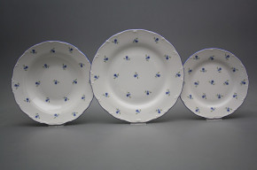 Plate set Ofelia Forget-me-not Sprays 12-piece BAL