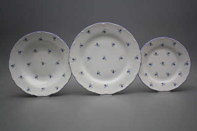 Plate set Ofelia Forget-me-not Sprays 12-piece BAL č.1