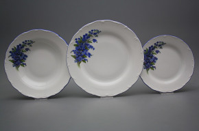 Plate set Ofelia Forget-me-not 12-piece HAL