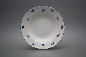 Deep plate 23cm Ofelia Blue roses AML