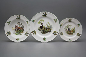 Plate set Ofelia Gamekeepers 18-piece FZL