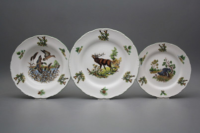 Plate set Ofelia Gamekeepers 12-piece FZL č.1