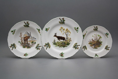 Plate set Ofelia Gamekeepers 24-piece FZL č.1