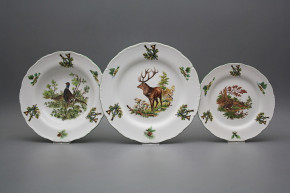 Plate set Ofelia Gamekeepers 36-piece FZL