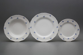 Plate set Ofelia Forget-me-not Sprays 12-piece ABB