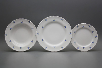 Plate set Ofelia Forget-me-not Sprays 12-piece ABB č.1