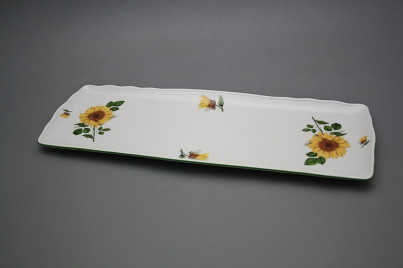 Tray square 45cm Rokoko Sunflowers ZL č.1