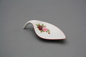 Tea bag dish Elizabeth rose RL