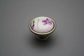 Rustic knobs 40mm Violets FV