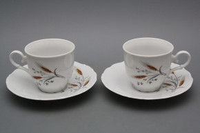 Coffee cup 0,18l and saucer Ofelia Corn BB