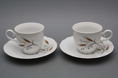 Coffee cup 0,18l and saucer Ofelia Corn BB č.1