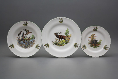 Plate set Ofelia Gamekeepers 12-piece GZL č.1