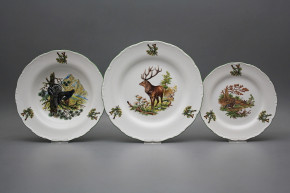 Plate set Ofelia Gamekeepers 36-piece GZL