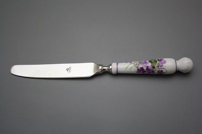 Table knife Bohemia 1987 Violets FL č.1