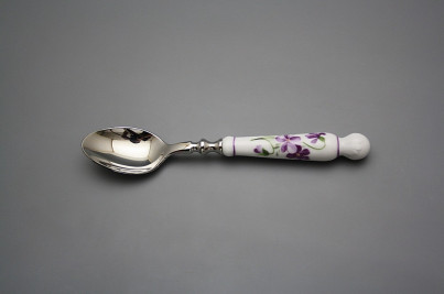 Teaspoon Bohemia 1987 Violets FL č.1