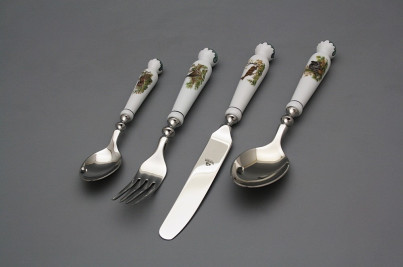 Set of cutlery Bohemia 1987 Gamekeepers 24-piece Zlistr BL č.1