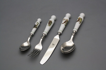 Set of cutlery Bohemia 1987 Gamekeepers 4-piece ZL č.1