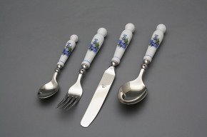 Set of cutlery Bohemia 1987 Forget-me-not 4-piece AL