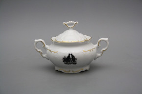 Sugar bowl 0,25l Marie Louise Rococo dolls GL