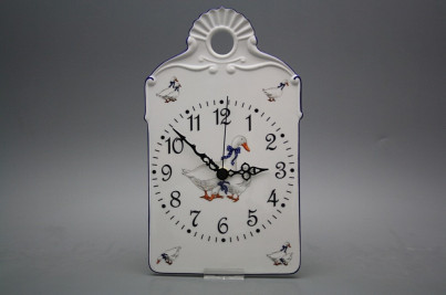 Cutting board clock Geese ML č.1