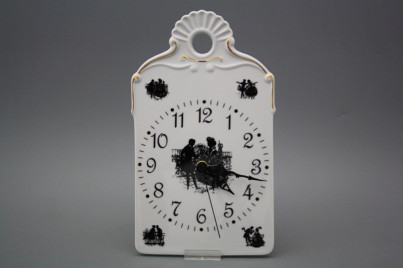 Cutting board clock Rococo dolls GL č.1