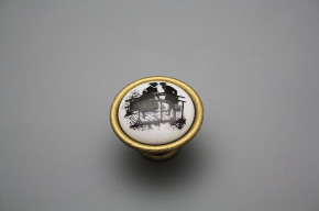 Rustic knobs 40mm Rococo dolls